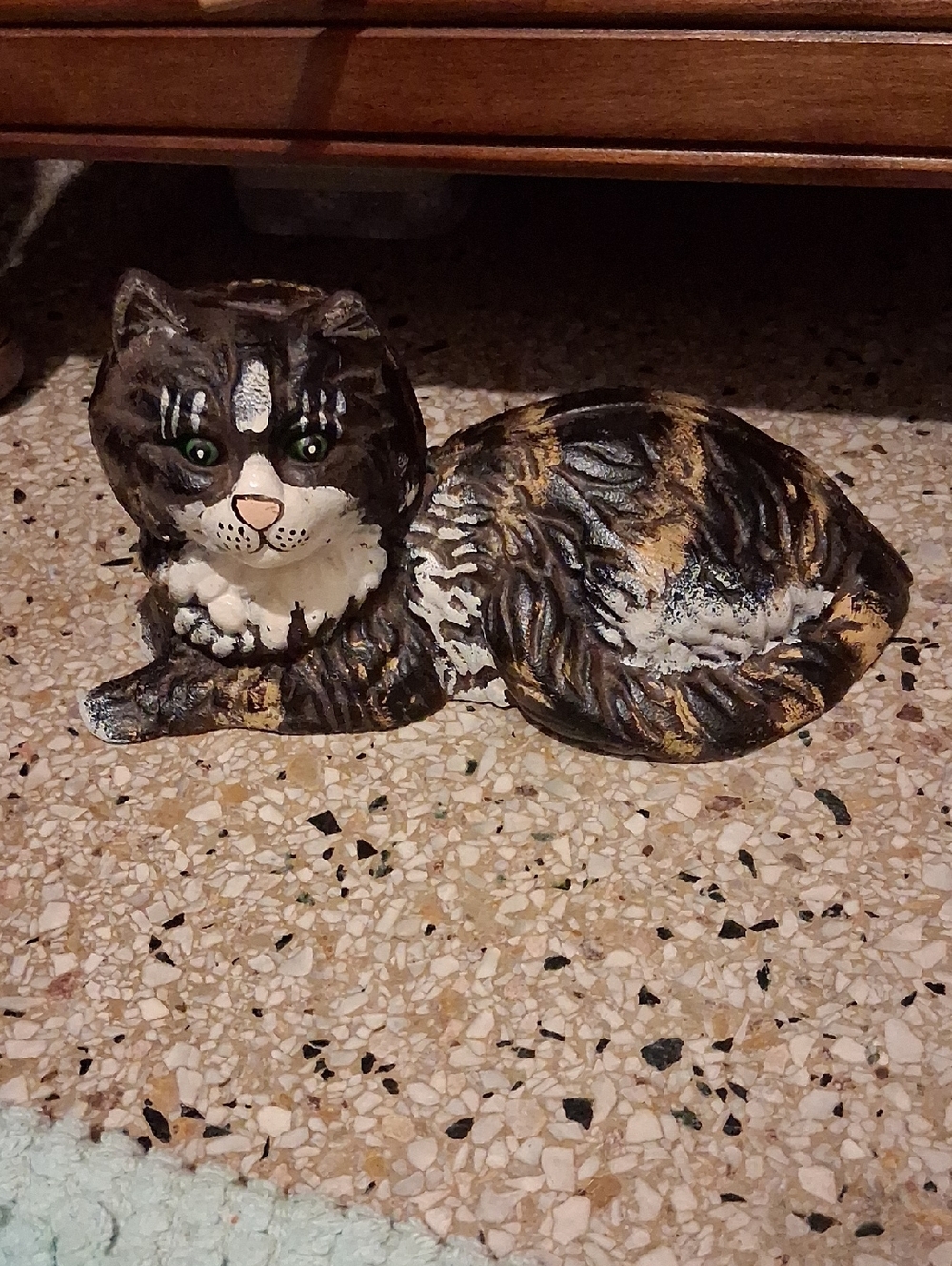 Vintage Cast Iron Cat Door Stop